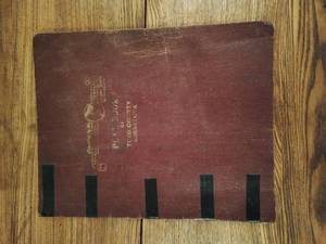 Old Ledger Plat Books of Todd County & Ottertail County