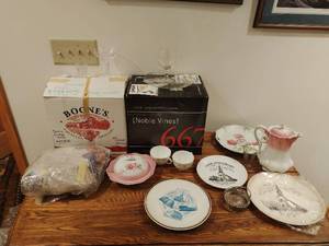 Collection of Misc. China & Glassware