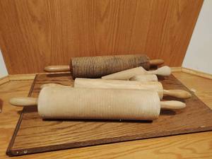 Old Wood Rolling Pins & Wood Tools