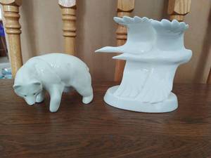 Two Ceramic Animal Figurines