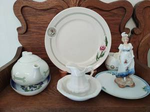 Collection Of Porcelain And Ceramic Items