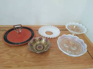 5 Pieces Of Collectible Glassware