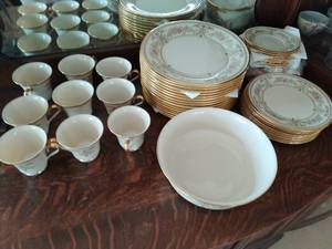 Collection of Lenox Castle Garden China Set