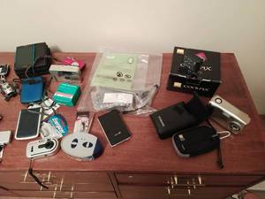 Collection of Cameras and misc. Electronics