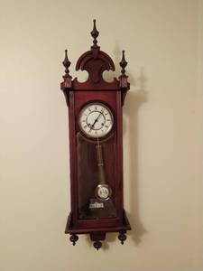 Herbbell Mahogany Wall Clock