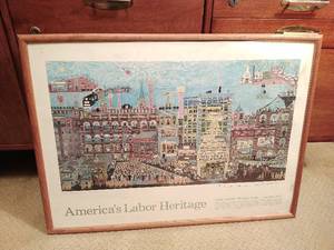 Americas Labor Heritage Print