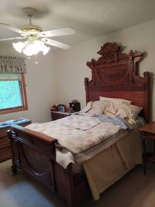 Vintage Eastlake Style Bed