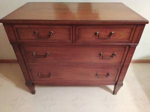 Vintage Four Drawer Chest Dresser by Heritage