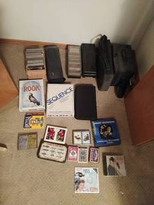 Collection of Games, DVDs, & Cassettes