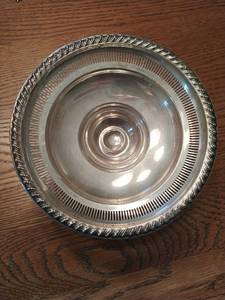 Rogers (Weighted) Sterling Dish