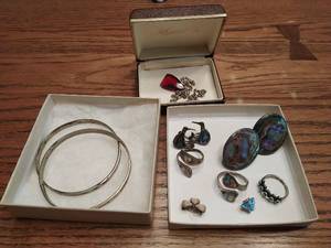 Collection of Sterling Silver Jewelry