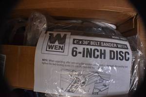 Belt Sander with disc