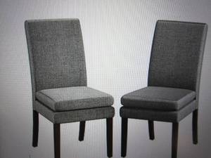 DHP chantal upholstered 2-pc dining...