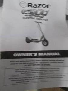 razor e300 series electric scooter ...