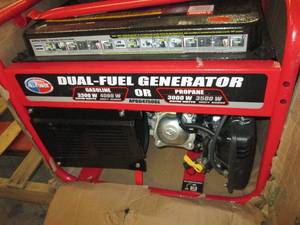 all power 4000 peak 3300 running w...