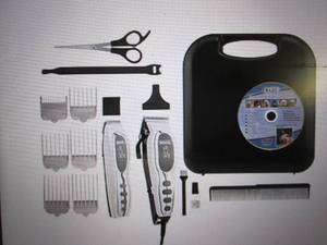 wahl pet pro 17 pc grooming kit ope...