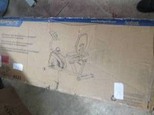 exerpeutic recumbent bike with my c...