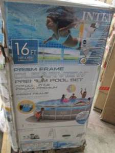 intex prisim clearview 16 foot x 48...