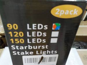 Starburst Stake Light 2 pack LED Li...