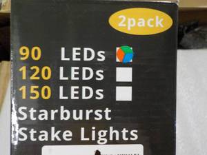 Starburst Stake Light 2 pack LED Li...