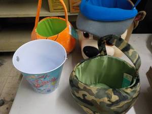 4 Easter Pail and Baskets...