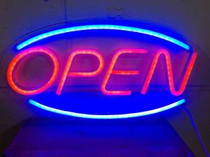Neon Open Sign...