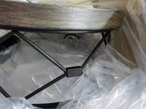Osimir Black Metal Round Ceiling Li...