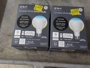 2 Tunable White Smart Bulbs by GE...