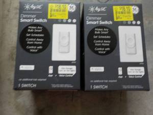2 GE Dimmer Smart Switches...
