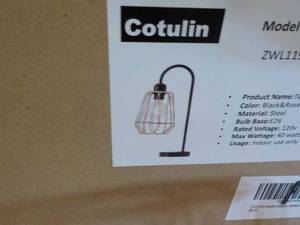 Modern Industrial Night Stand Lamp ...