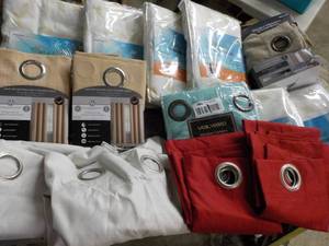 Box of Drapes and Curtains...