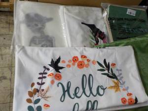 Box of Pillow Covers- huge variety...