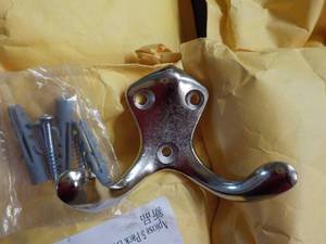 Lot of Nickle Silver Hooks and Hard...