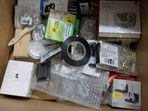 Box of Random Household Home Improv...