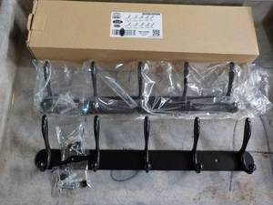 2 Pack Black Metal Wall Hooks...