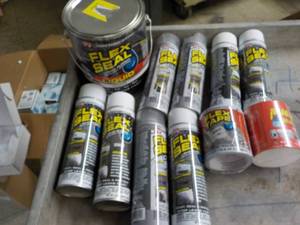 Flex Seal Liquid, Spray and tape...