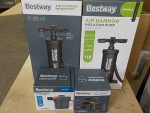 4 Bestway Pumps...