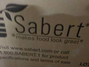 Case of 300 Sabert Quesadilla Trays...