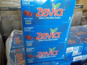 3 - 8 packs Zevia Zero Calorie Cher...