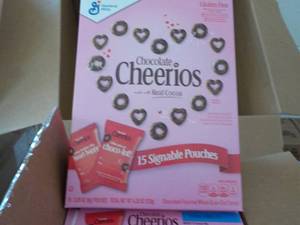 Case of 4 Boxes Chocolate Cheerios ...
