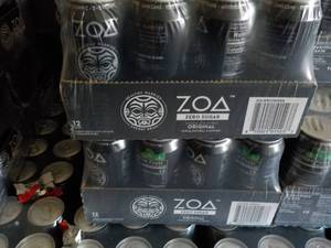 2 - 12 Packs ZOA Zero Sugar...