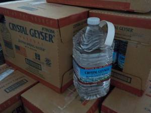 2 Cases 6 Gallons each Crystal Geys...