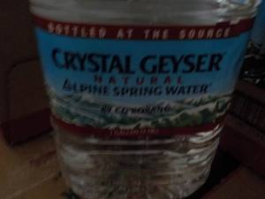 2 Cases 6 Gallons each Crystal Geys...