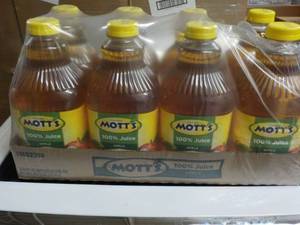 8 - 64 oz Bottle Motts Apple Juice...