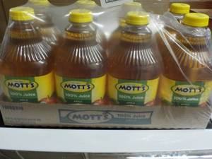 8 - 64 oz Bottle Motts Apple Juice...