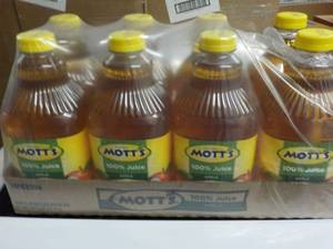 8 - 64 oz Bottle Motts Apple Juice...