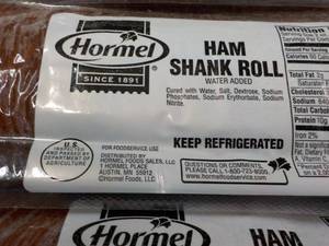Case of 5 Frozen Hormel Ham Shank R...