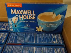 Case of 8 Boxes Maxwell House Frenc...