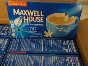 Case of 8 Boxes Maxwell House Frenc...