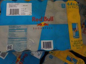 24 pack Red Bull Sugar Free...